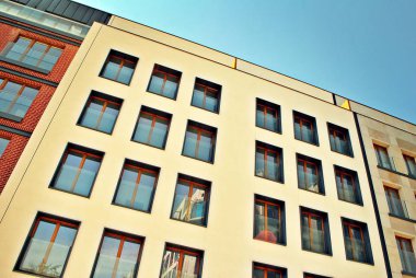 Modern apartmanlar dış