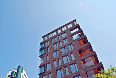 Modern apartmanlar dış