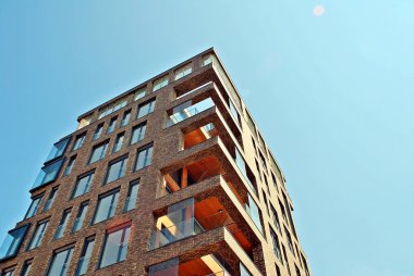 Modern apartmanlar dış