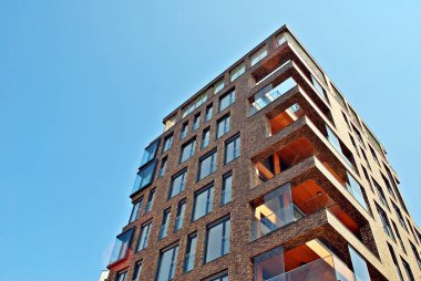 Modern apartmanlar dış
