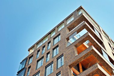 Modern apartmanlar dış