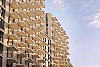 Modern apartmanlar dış