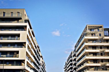 Modern apartmanlar dış