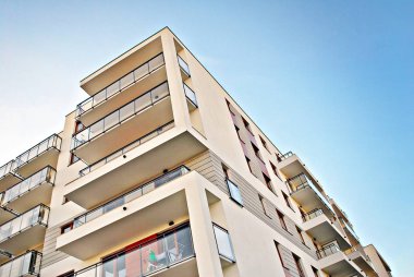 Modern apartmanlar dış