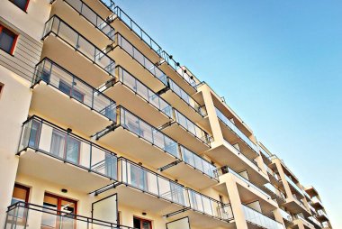 Modern apartmanlar dış