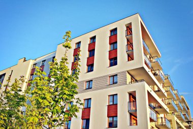 Modern apartmanlar dış