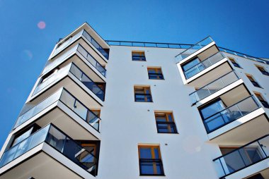 Modern apartmanlar dış