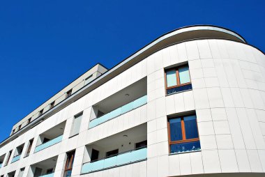 Modern apartmanlar dış