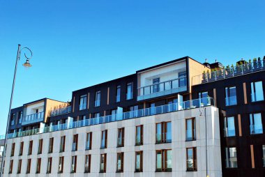 Modern apartmanlar dış