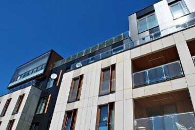  Modern apartmanlar dış