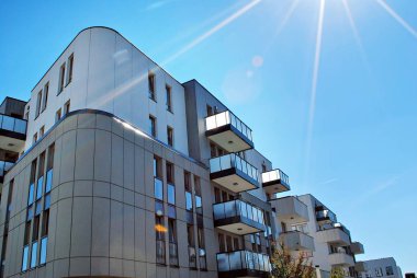  Modern apartmanlar dış