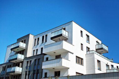 Modern apartmanlar dış