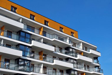 Modern apartmanlar dış