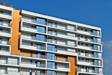 Modern apartmanlar dış