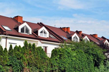 Modern apartmanlar dış