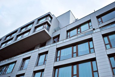 Modern apartmanlar dış