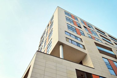Modern apartmanlar dış