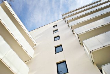 Modern apartmanlar dış