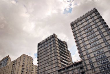 Modern apartmanlar dış