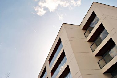 Modern apartmanlar dış