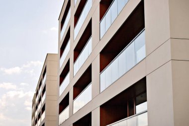 Modern apartmanlar dış