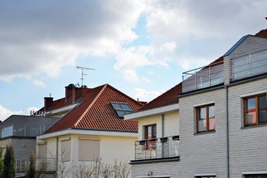 Modern apartmanlar dış