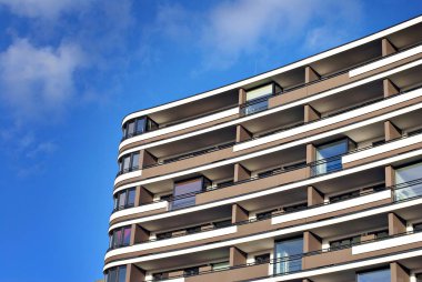 Modern apartmanlar dış