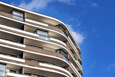 Modern apartmanlar dış