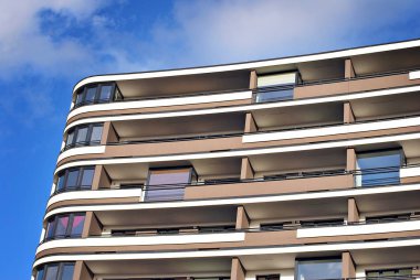 Modern apartmanlar dış