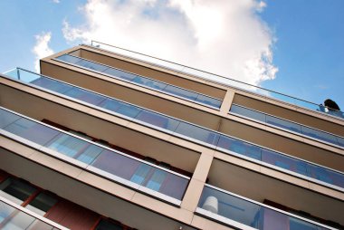 Modern apartmanlar dış