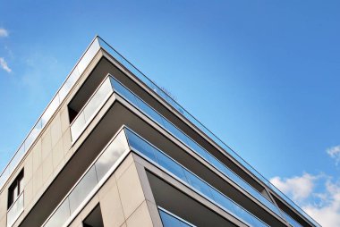 Modern apartmanlar dış