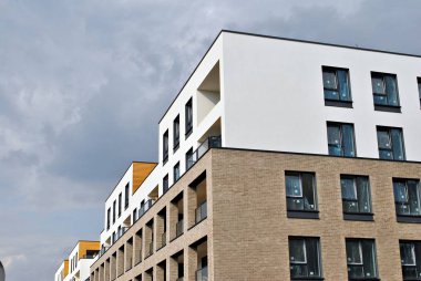 Modern apartmanlar dış