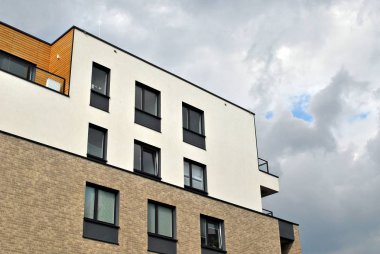 Modern apartmanlar dış