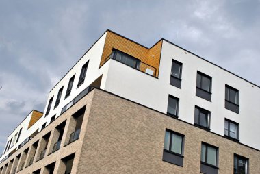 Modern apartmanlar dış