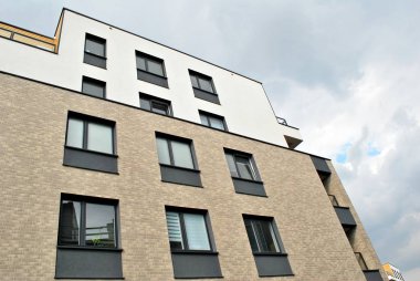 Modern apartmanlar dış