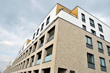 Modern apartmanlar dış