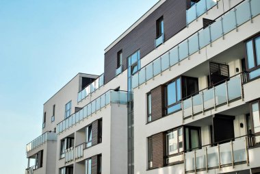 Modern apartmanlar dış