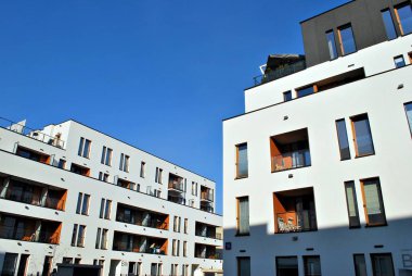 Modern apartmanlar dış