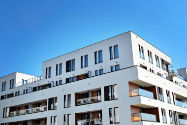 Modern apartmanlar dış