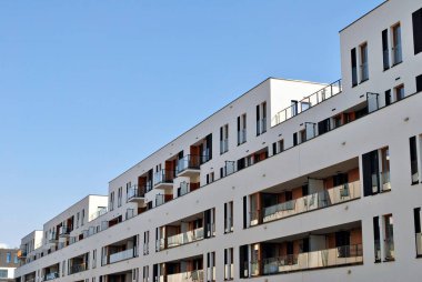 Modern apartmanlar dış