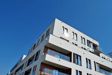 Modern apartmanlar dış