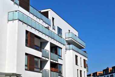 Modern apartmanlar dış