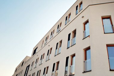 Modern apartmanlar dış