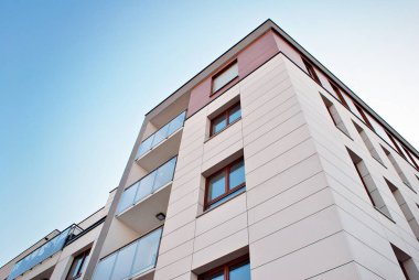 Modern apartmanlar dış