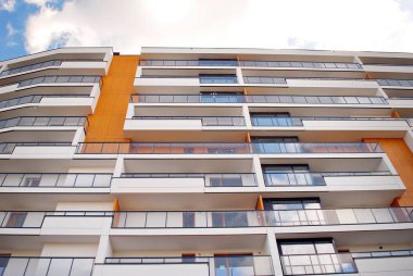 Modern apartmanlar dış