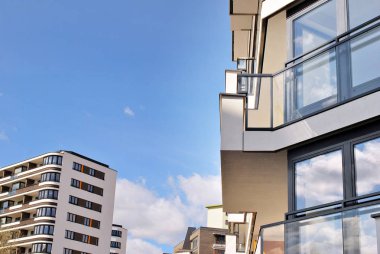 Modern apartmanlar dış