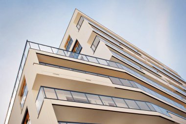 Modern apartmanlar dış