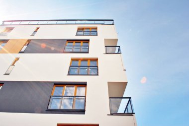 Modern apartmanlar dış