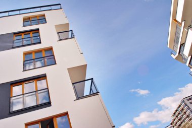 Modern apartmanlar dış