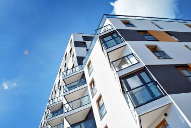 Modern apartmanlar dış